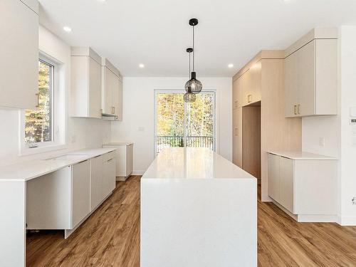 Cuisine - 123 Rue Lacroix, Magog, QC - Indoor Photo Showing Kitchen With Upgraded Kitchen