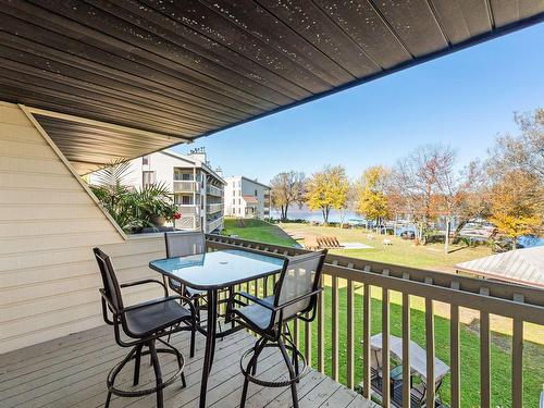 Balcon - D-203-261 Rue Merry S., Magog, QC - Outdoor With Deck Patio Veranda With Exterior