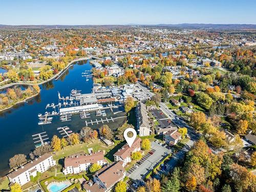 Overall view - D-203-261 Rue Merry S., Magog, QC - Outdoor With Body Of Water With View