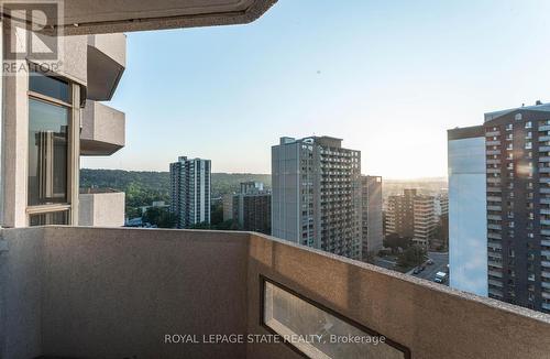 1703 - 67 Caroline Street S, Hamilton, ON - Outdoor With Balcony