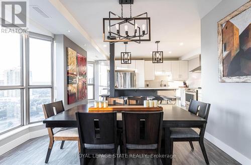 1703 - 67 Caroline Street S, Hamilton, ON - Indoor Photo Showing Dining Room