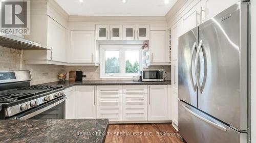 668 Green Meadow Crescent, Mississauga, ON - Indoor Photo Showing Kitchen With Stainless Steel Kitchen With Upgraded Kitchen