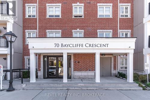 401B - 70 Baycliffe Crescent, Brampton, ON -  With Facade