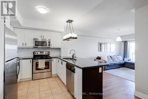 401B - 70 Baycliffe Crescent, Brampton, ON - Indoor Photo Showing Kitchen With Double Sink With Upgraded Kitchen