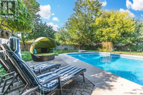 34 Ward Drive, Barrie, ON - Outdoor With In Ground Pool With Deck Patio Veranda