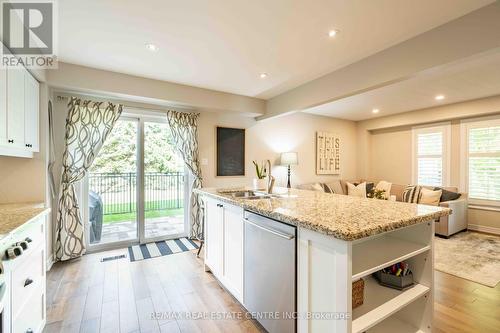 55 - 4055 Forest Run Avenue, Burlington, ON - Indoor Photo Showing Kitchen With Double Sink With Upgraded Kitchen