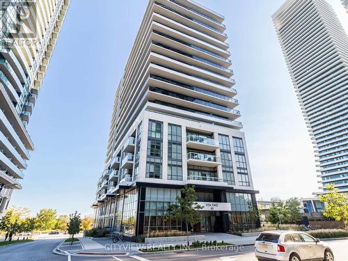 702 - 65 Annie Craig Drive, Toronto, ON - Outdoor With Balcony With Facade