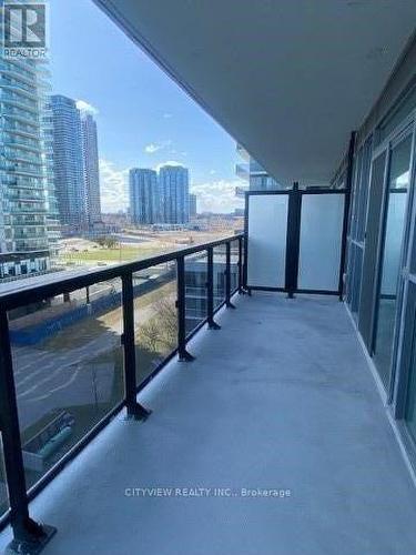 702 - 65 Annie Craig Drive, Toronto, ON - Outdoor With Balcony With View With Exterior