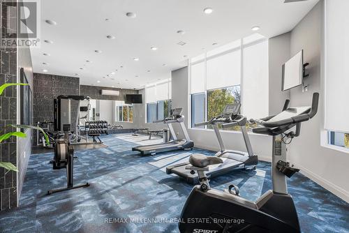 408 - 71 Wyndham Street S, Guelph, ON - Indoor Photo Showing Gym Room