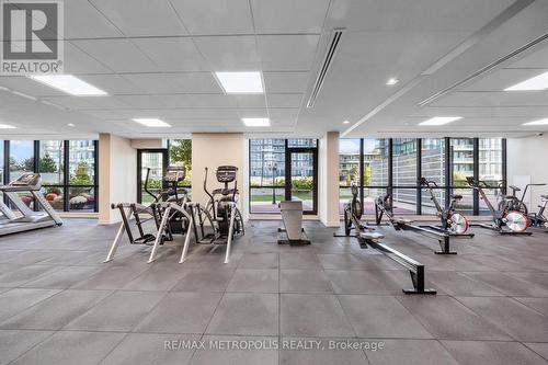 420 - 4055 Parkside Village Drive S, Mississauga, ON - Indoor Photo Showing Gym Room