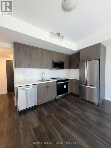 230 - 85 Attmar Drive, Brampton, ON - Indoor Photo Showing Kitchen With Stainless Steel Kitchen