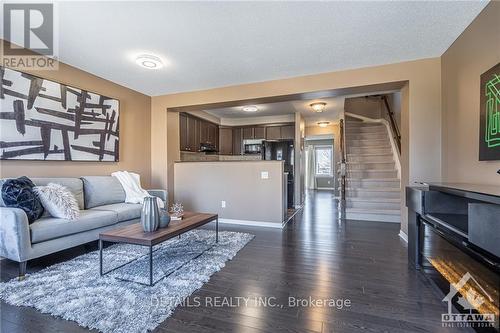 249 Keltie, Ottawa, ON - Indoor Photo Showing Living Room With Fireplace