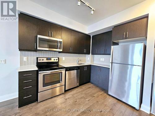 1810 - 15 Zorra Street, Toronto, ON - Indoor Photo Showing Kitchen