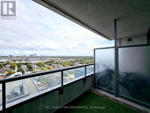 1810 - 15 Zorra Street, Toronto, ON - Outdoor With Balcony With View With Exterior