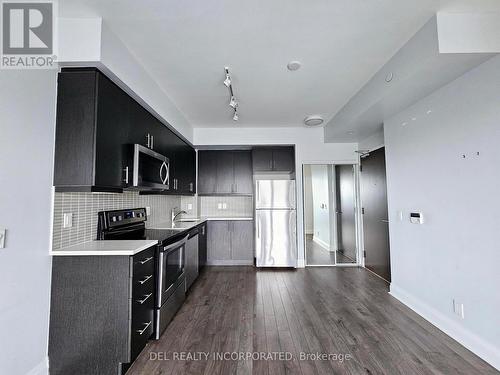 1810 - 15 Zorra Street, Toronto, ON - Indoor Photo Showing Kitchen