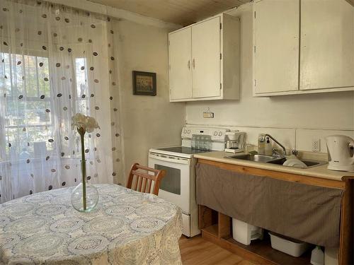 298 4Th Avenue, Minitonas, MB - Indoor Photo Showing Kitchen With Double Sink