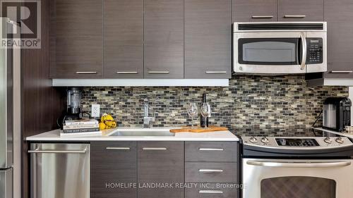 622 - 510 King Street E, Toronto, ON - Indoor Photo Showing Kitchen With Stainless Steel Kitchen With Upgraded Kitchen