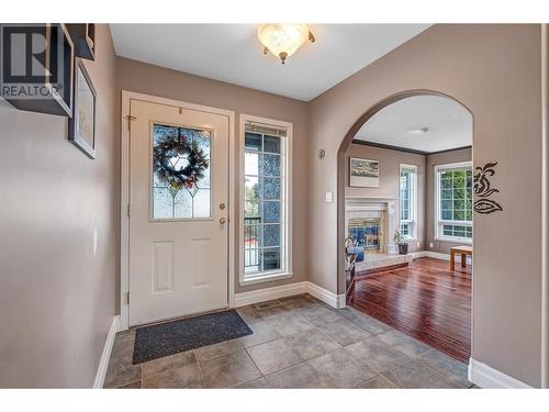 6401 Harrison Heights, Summerland, BC - Indoor Photo Showing Other Room With Fireplace