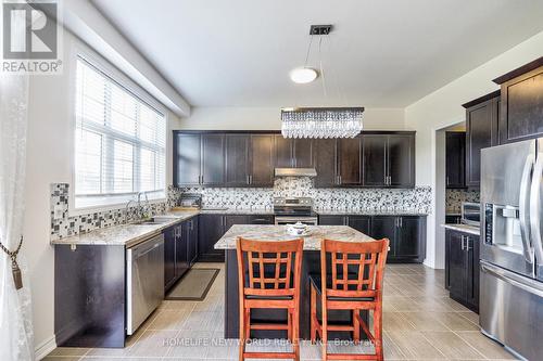 509 Clifford Perry Place, Newmarket, ON - Indoor Photo Showing Kitchen With Stainless Steel Kitchen With Upgraded Kitchen