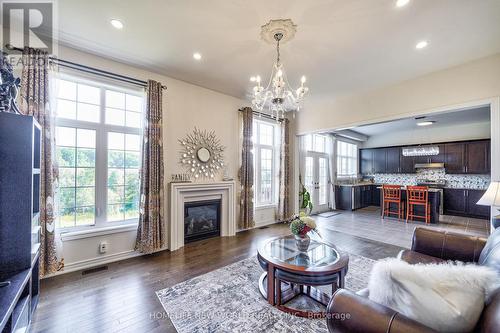 509 Clifford Perry Place, Newmarket, ON - Indoor Photo Showing Living Room With Fireplace