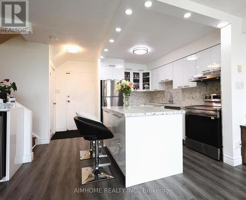 107 - 1050 Stainton Drive, Mississauga, ON - Indoor Photo Showing Kitchen With Upgraded Kitchen