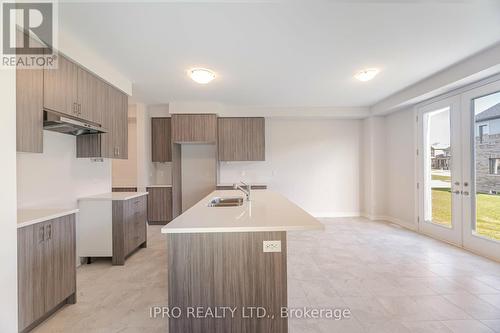 53 Robert Wyllie Street, North Dumfries, ON - Indoor Photo Showing Kitchen With Double Sink