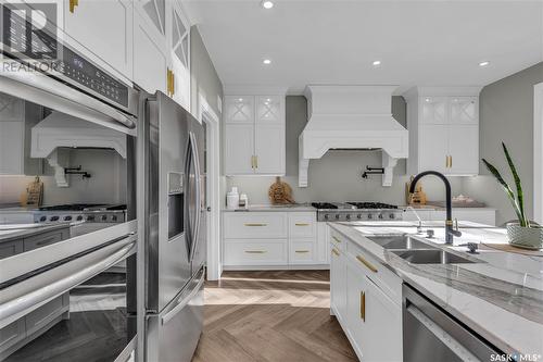 Little Loon Acreage, Parkdale Rm No. 498, SK - Indoor Photo Showing Kitchen With Double Sink With Upgraded Kitchen