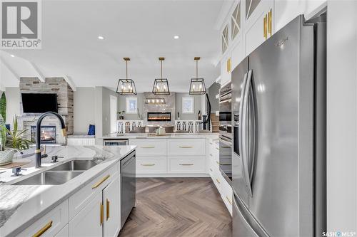 Little Loon Acreage, Parkdale Rm No. 498, SK - Indoor Photo Showing Kitchen With Double Sink With Upgraded Kitchen