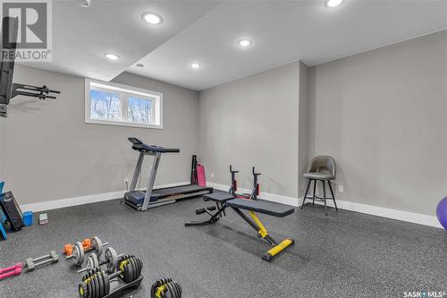 Little Loon Acreage, Parkdale Rm No. 498, SK - Indoor Photo Showing Gym Room