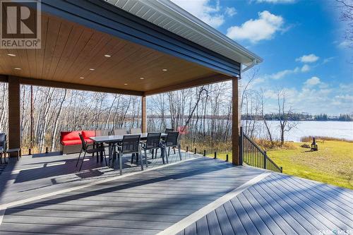 Little Loon Acreage, Parkdale Rm No. 498, SK - Outdoor With Body Of Water With Deck Patio Veranda