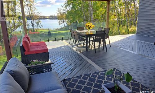 Little Loon Acreage, Parkdale Rm No. 498, SK - Outdoor With Body Of Water With Deck Patio Veranda With Exterior