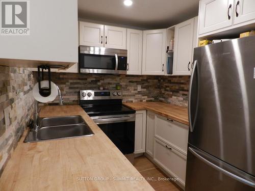 146 Harmony Avenue, Hamilton, ON - Indoor Photo Showing Kitchen With Stainless Steel Kitchen With Double Sink