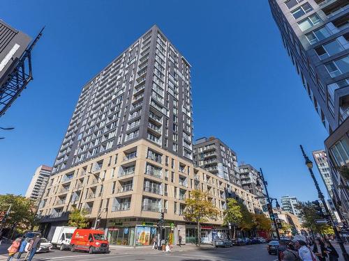 FaÃ§ade - 954-1414 Rue Chomedey, Montréal (Ville-Marie), QC - Outdoor With Balcony With Facade