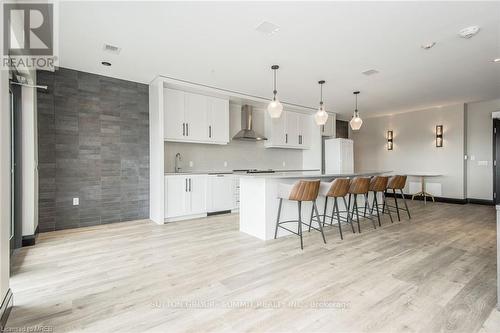 906 - 15 Glebe Street, Cambridge, ON - Indoor Photo Showing Kitchen With Upgraded Kitchen