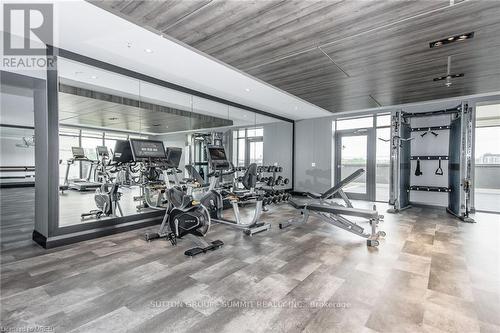 906 - 15 Glebe Street, Cambridge, ON - Indoor Photo Showing Gym Room