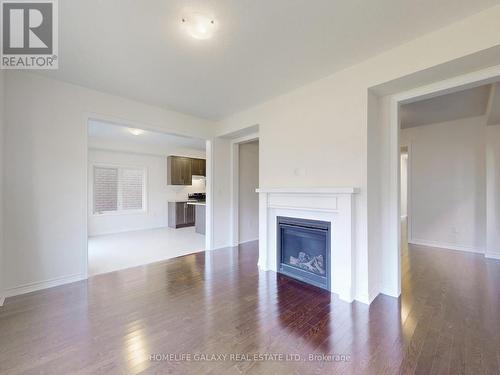 205 Doug Finney Street, Oshawa, ON - Indoor Photo Showing Living Room With Fireplace