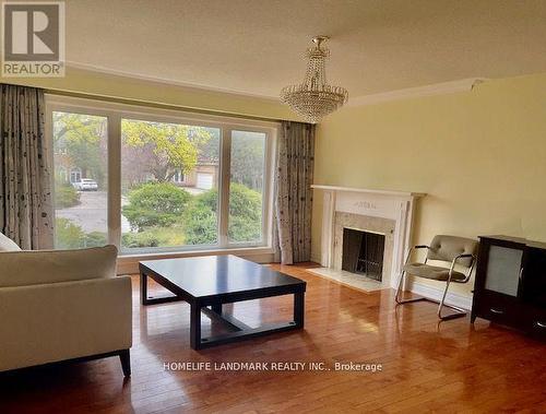 Rm No.2 - 26 Manorcrest Drive, Toronto, ON - Indoor Photo Showing Living Room With Fireplace