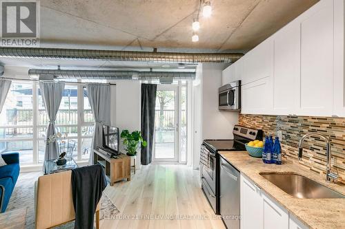 114 - 170 Sudbury Street, Toronto, ON - Indoor Photo Showing Kitchen