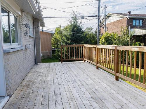 Balcon - 381 Av. De Chambly, Laval (Chomedey), QC - Outdoor With Deck Patio Veranda With Exterior