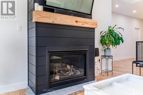 348 Fuller Avenue, Midland, ON - Indoor Photo Showing Living Room With Fireplace