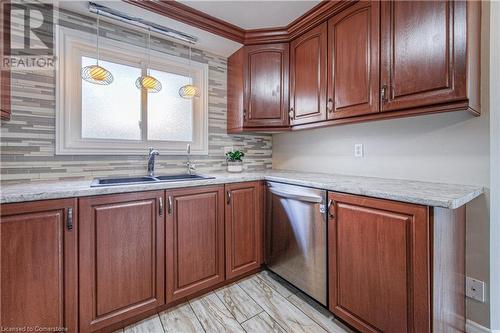 39 Tagge Street, Kitchener, ON - Indoor Photo Showing Kitchen With Double Sink