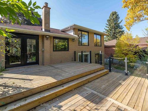 68 Dewlane Dr, Toronto, ON - Outdoor With Deck Patio Veranda