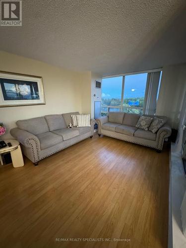 802 - 75 King Street E, Mississauga, ON - Indoor Photo Showing Living Room