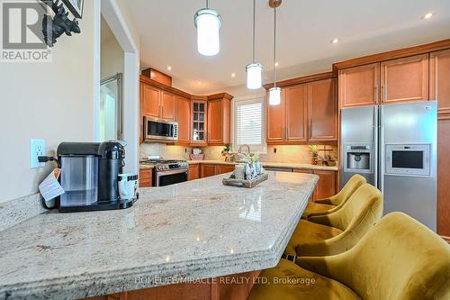 57 Moldovan Drive, Brampton, ON - Indoor Photo Showing Kitchen With Upgraded Kitchen