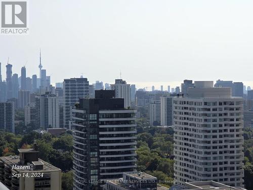 2512 - 185 Roehampton Avenue, Toronto, ON - Outdoor With View