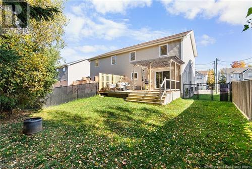 130 Fortune Street, Dieppe, NB - Outdoor With Deck Patio Veranda With Backyard