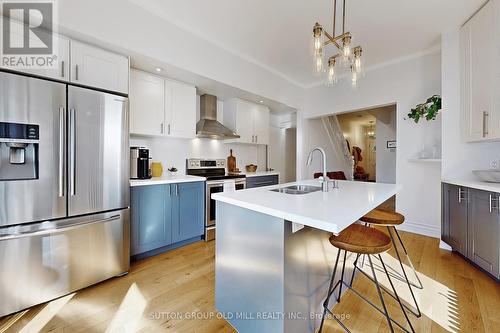 818 Windermere Avenue, Toronto, ON - Indoor Photo Showing Kitchen With Double Sink With Upgraded Kitchen