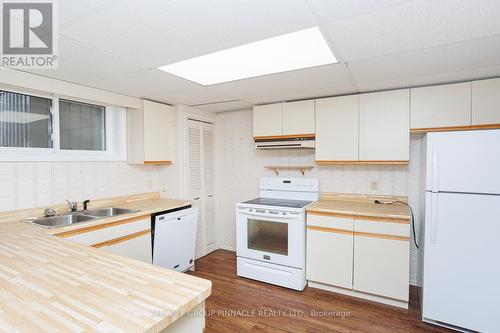 298 Church Street, Brock (Beaverton), ON - Indoor Photo Showing Kitchen With Double Sink