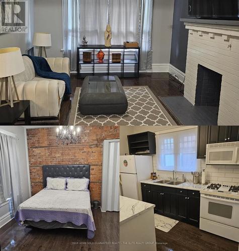 1 - 46 Grove Street, Welland, ON - Indoor Photo Showing Kitchen With Double Sink