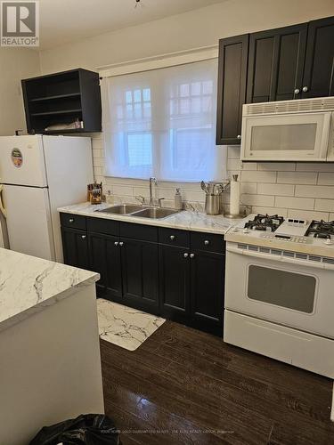 1 - 46 Grove Street, Welland, ON - Indoor Photo Showing Kitchen With Double Sink